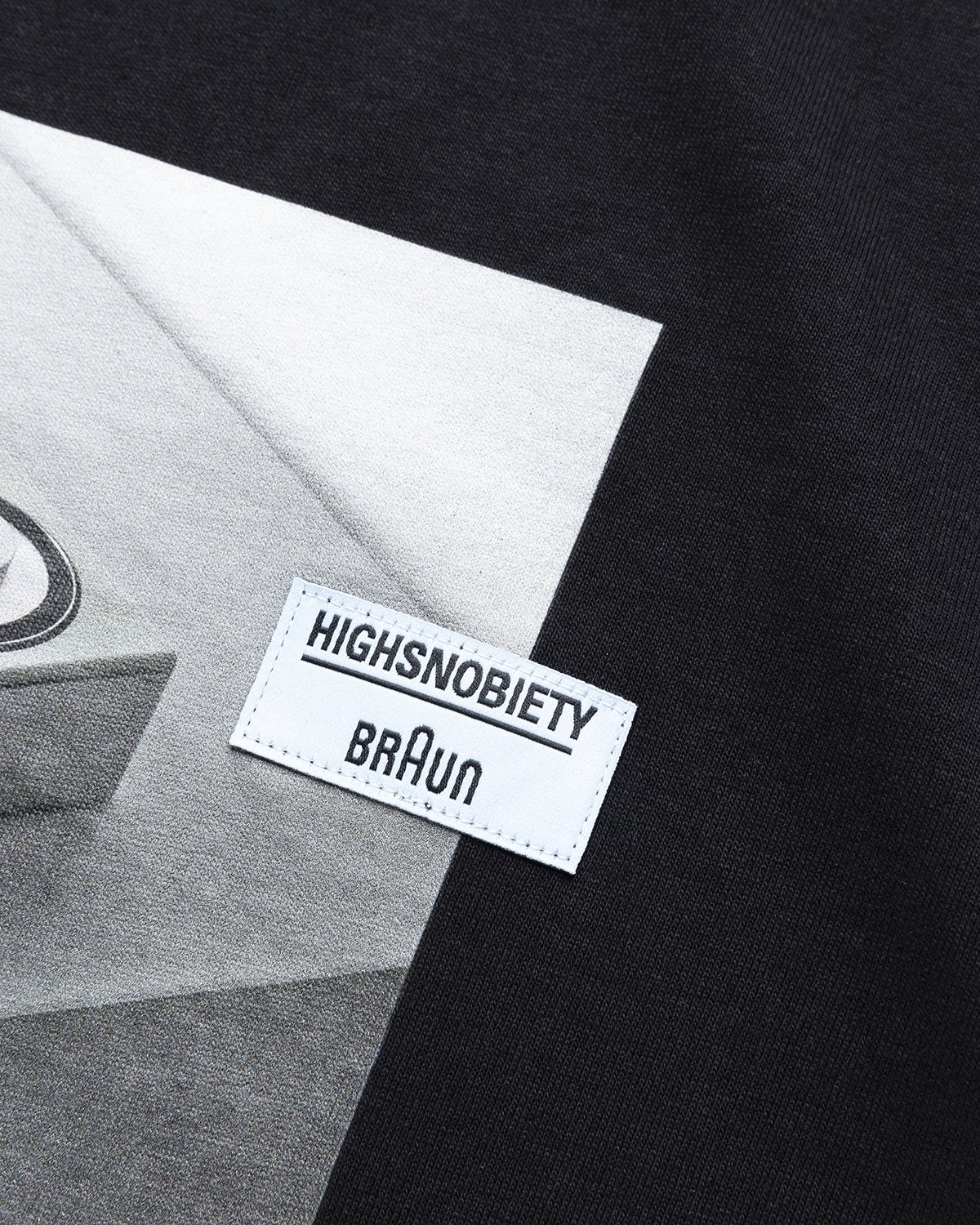 BRAUN x Highsnobiety – TP1 T-Shirt Black - T-Shirts - Black - Image 4
