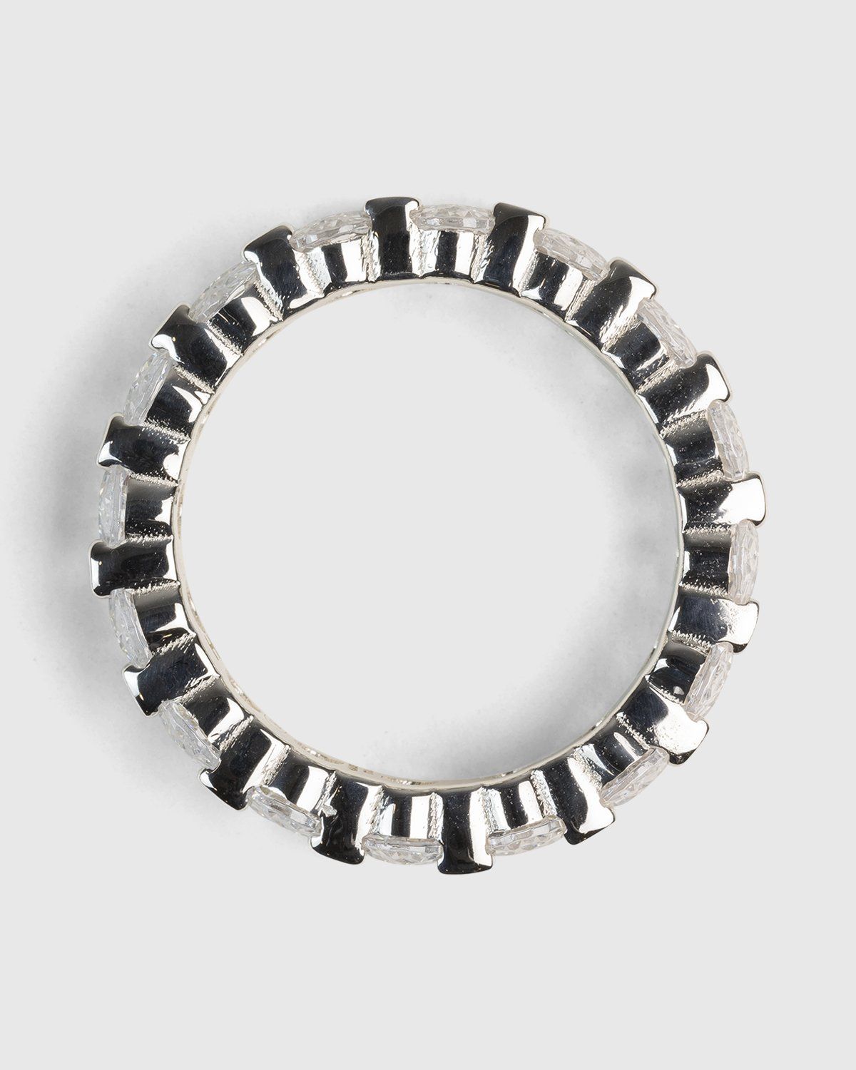 Hatton Labs – Eternity Ring White - Rings - White - Image 2