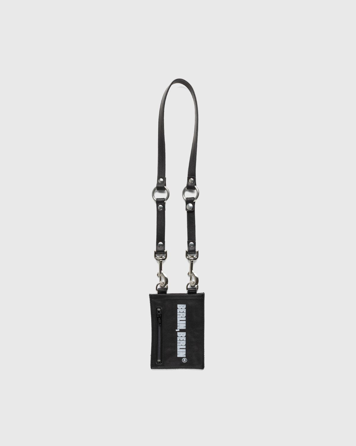 Highsnobiety x Butcherei Lindinger – Shoulderbag Black - Bags - Black - Image 1