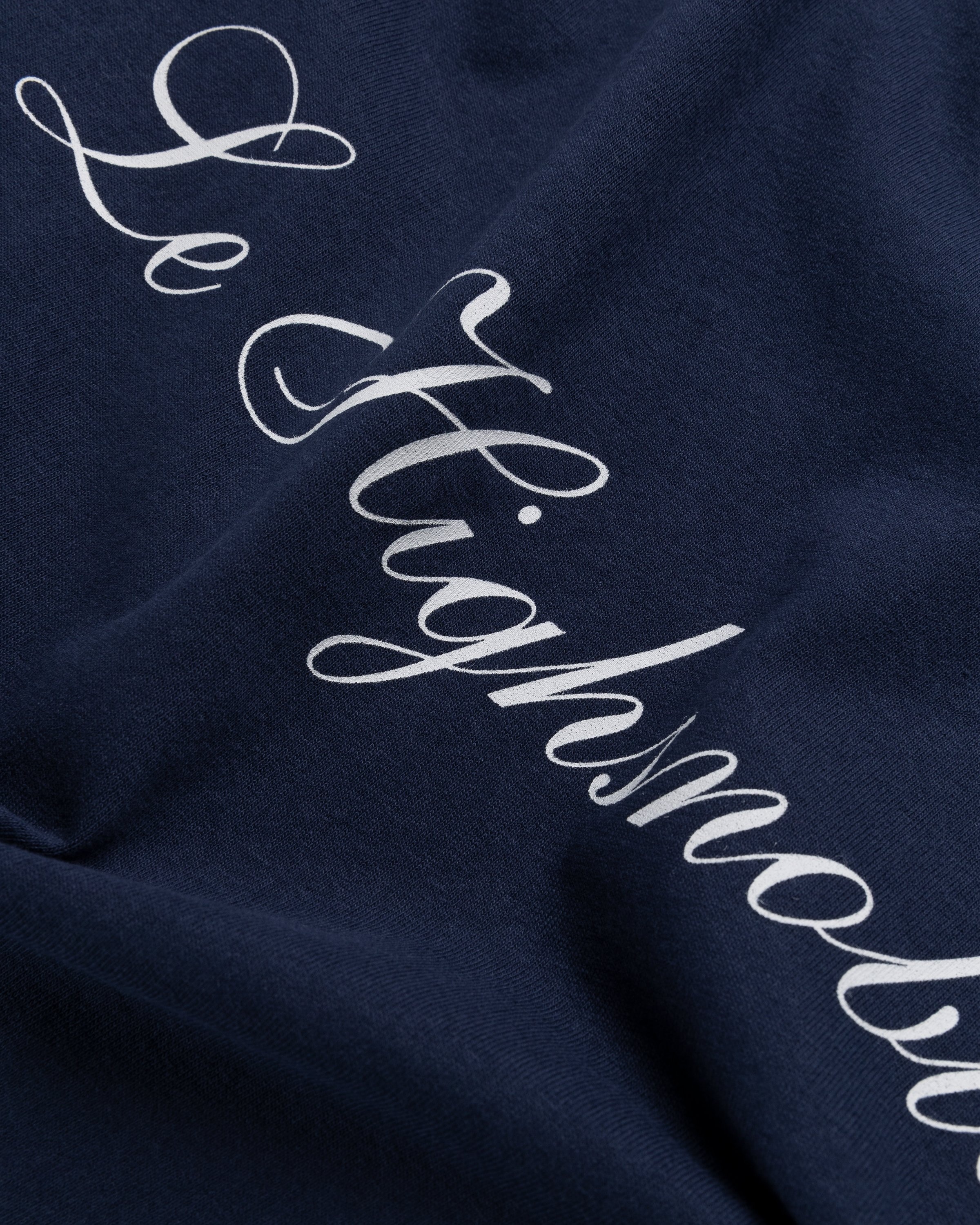 Highsnobiety – Not In Paris 4 Logo T-Shirt Navy - T-shirts - Blue - Image 4