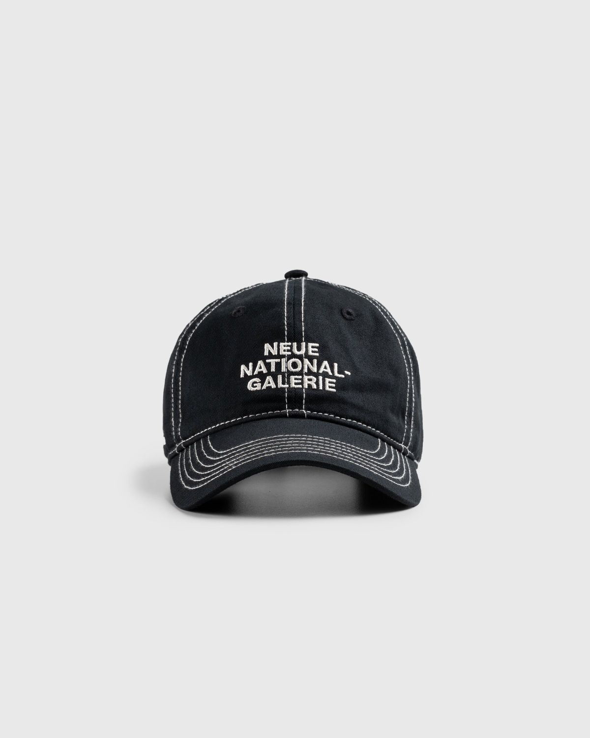 Neue Nationalgalerie x Highsnobiety – BERLIN, BERLIN 3 Cap Black - Hats - Black - Image 2