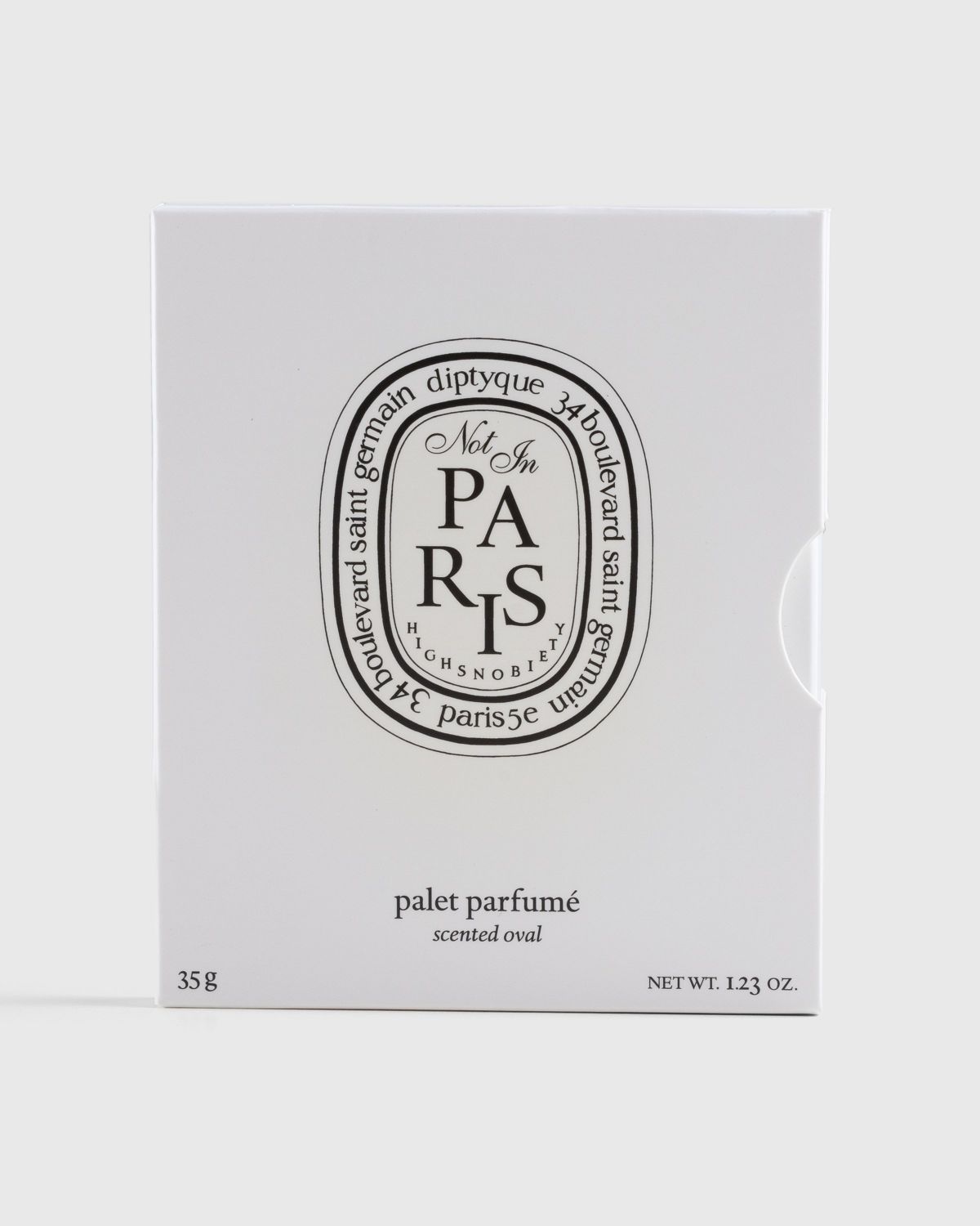 Diptyque x Highsnobiety – Not In Paris 4 Scented Oval White - Lifestyle - White - Image 5