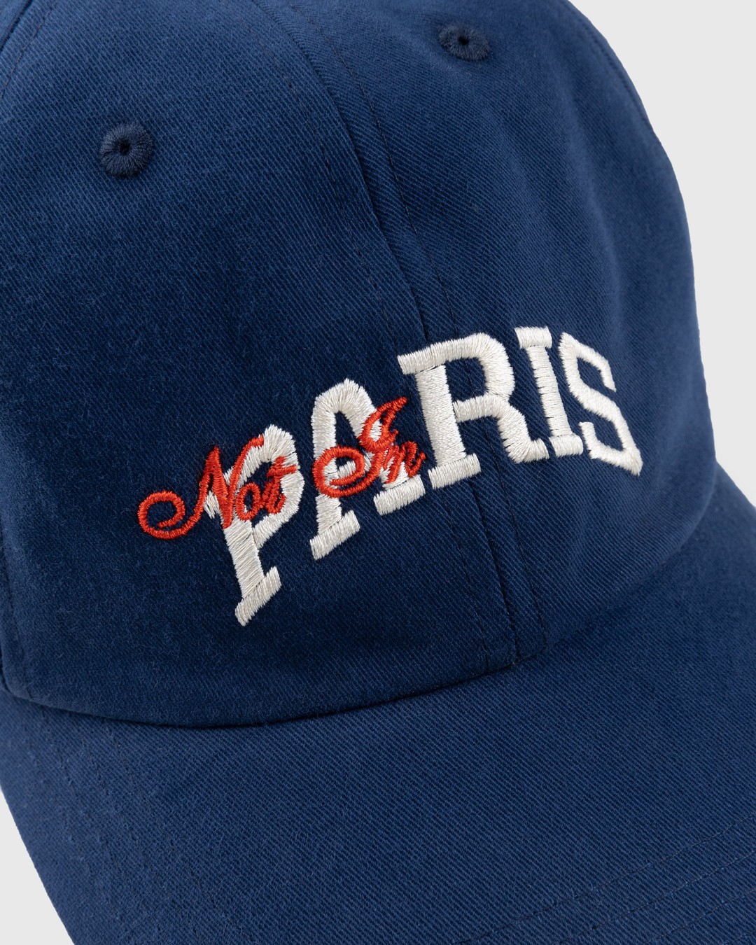 Highsnobiety – Not In Paris 4 Cap Navy - Hats - Blue - Image 5