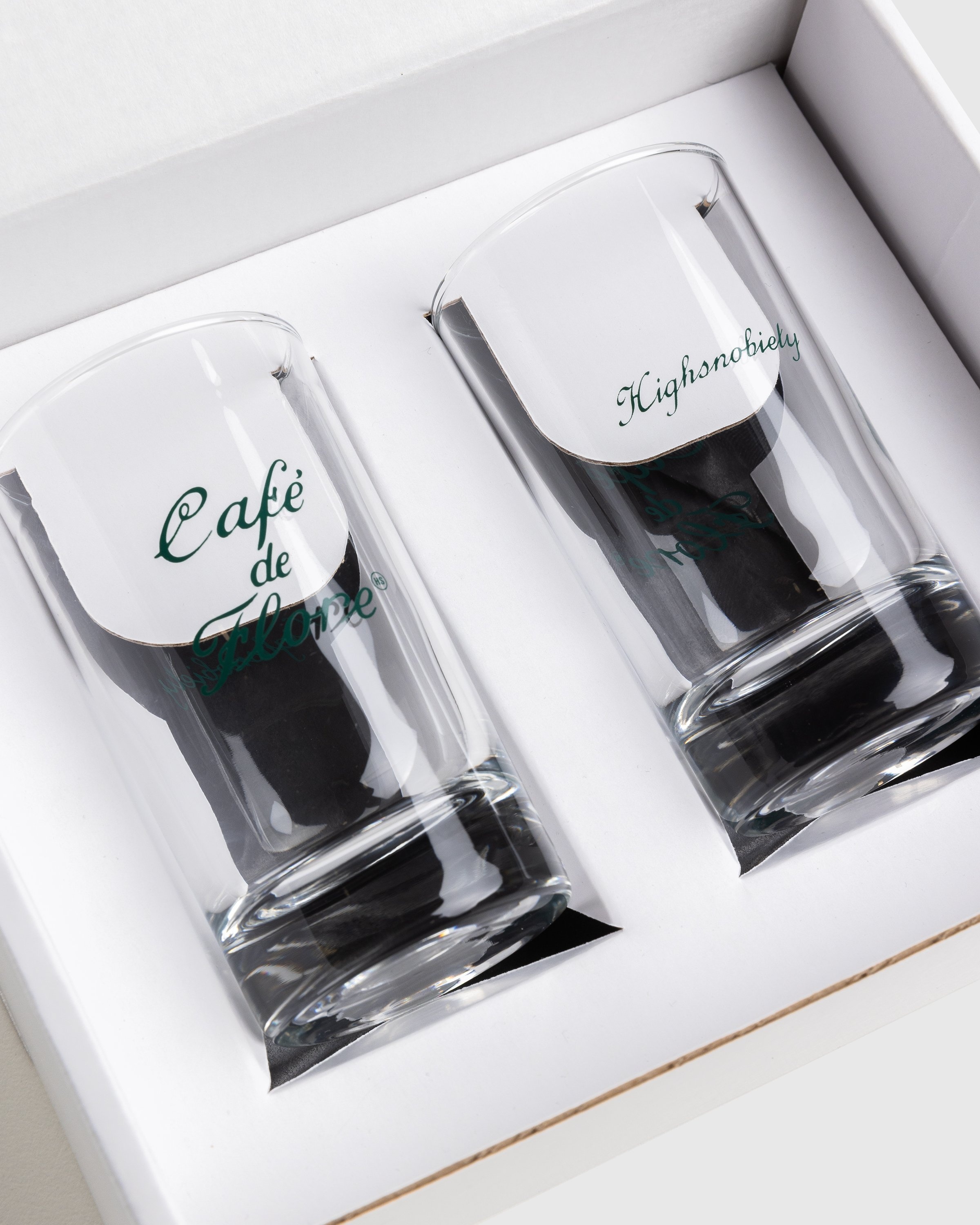 Café de Flore x Highsnobiety – Set of Water Glasses - Lifestyle - Multi - Image 2