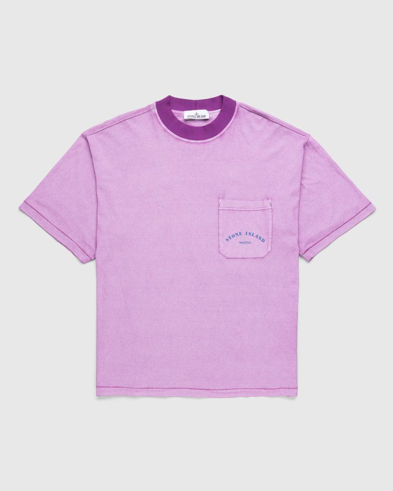 Stone Island – T-Shirt Pink 216X4