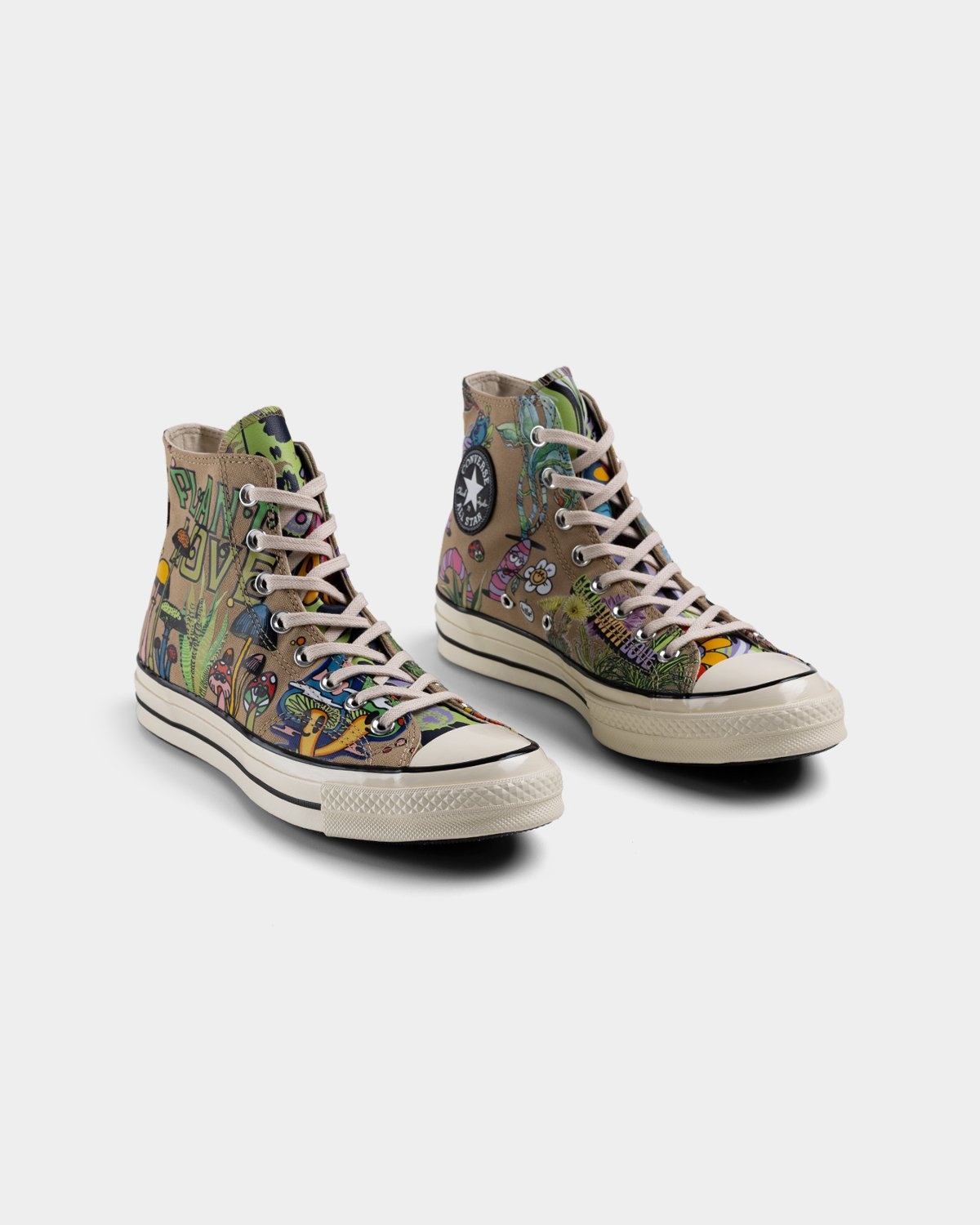 Converse – Chuck 70 Hi Plant Love Nomad Khaki/Irish Green - Sneakers - Multi - Image 3