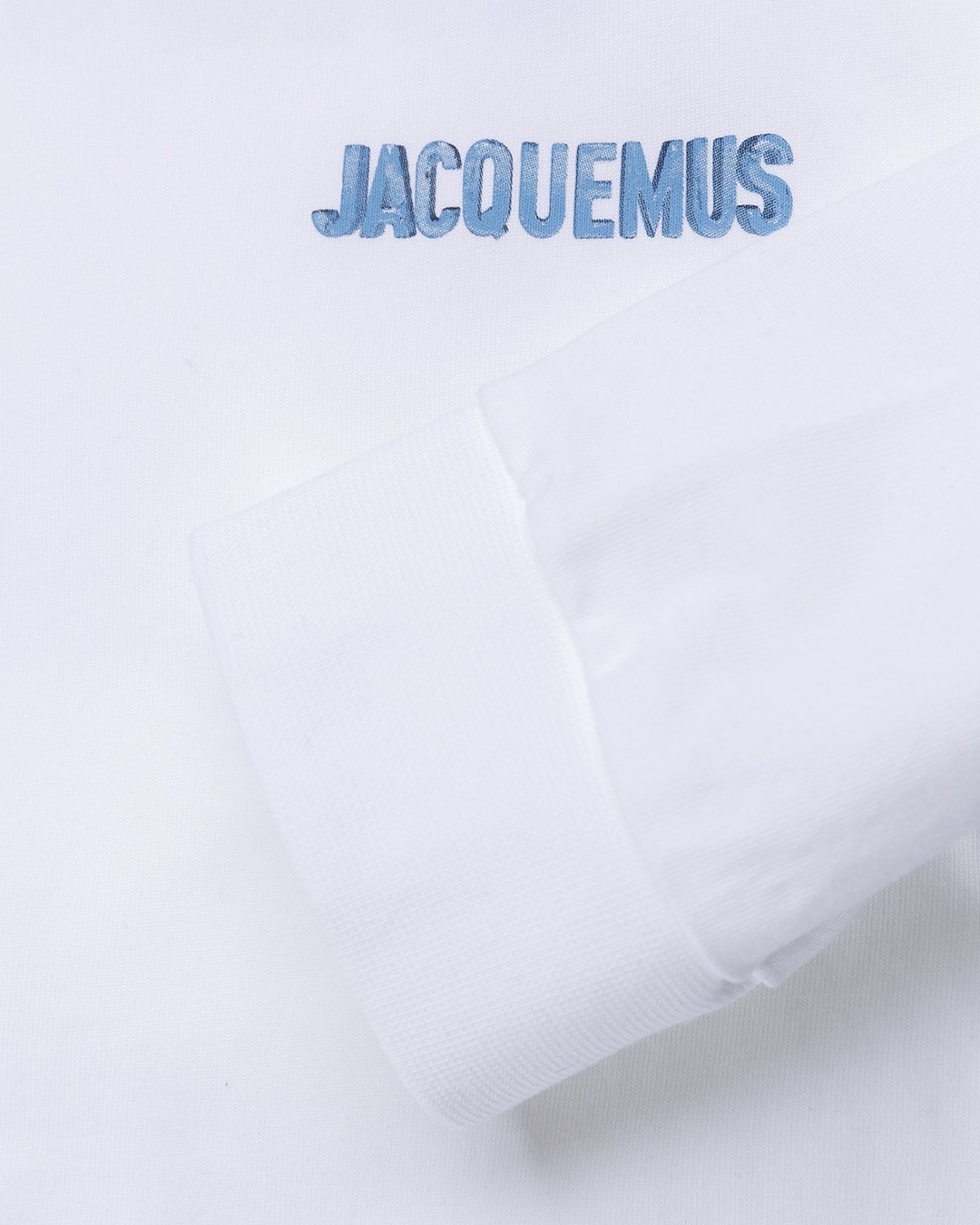 JACQUEMUS – Le T-Shirt Gelo Print Ice Jacquemus White - Tops - White - Image 6