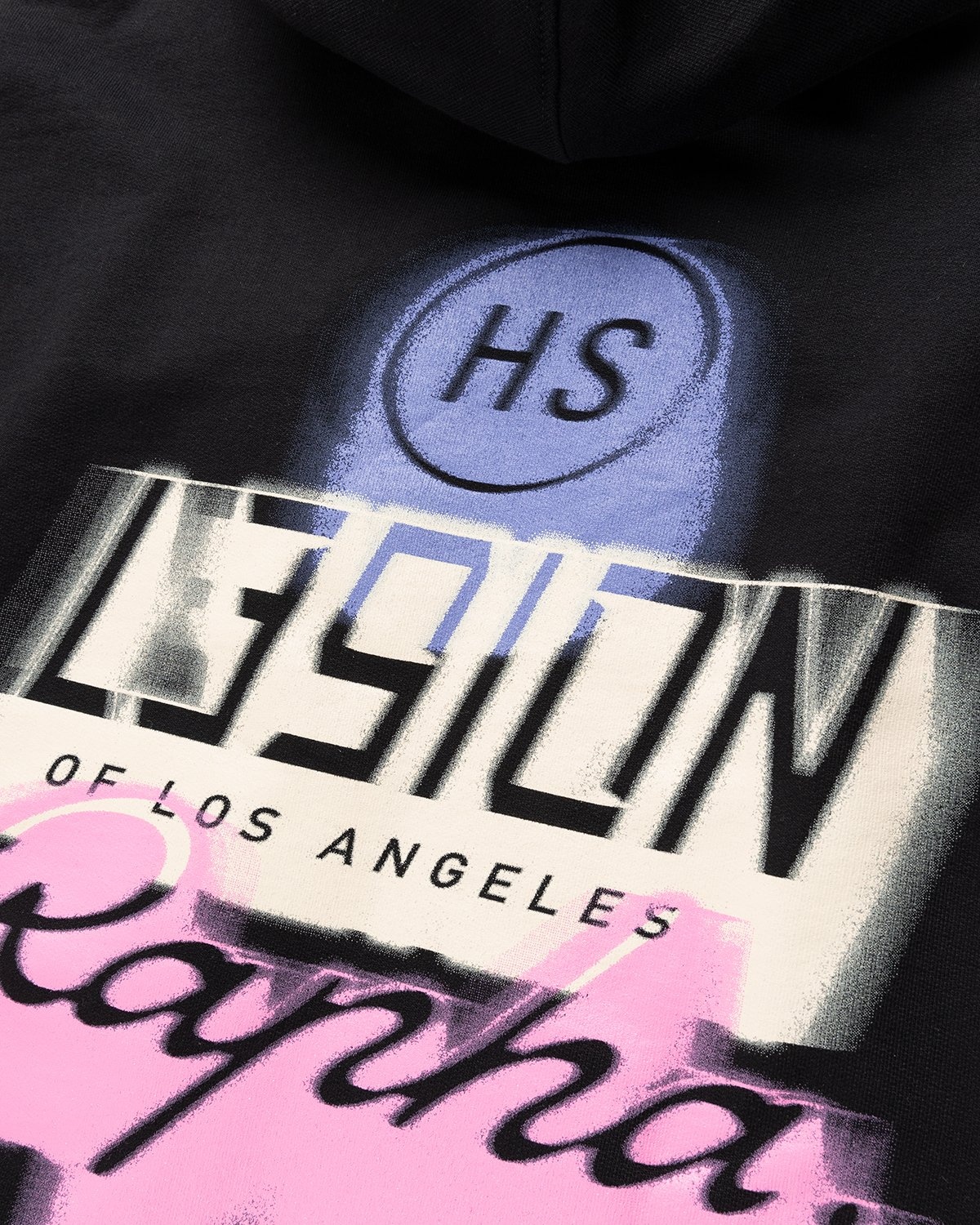 Rapha x L39ION of LA x Highsnobiety – HS Sports Hoodie Black - Sweats - Black - Image 6