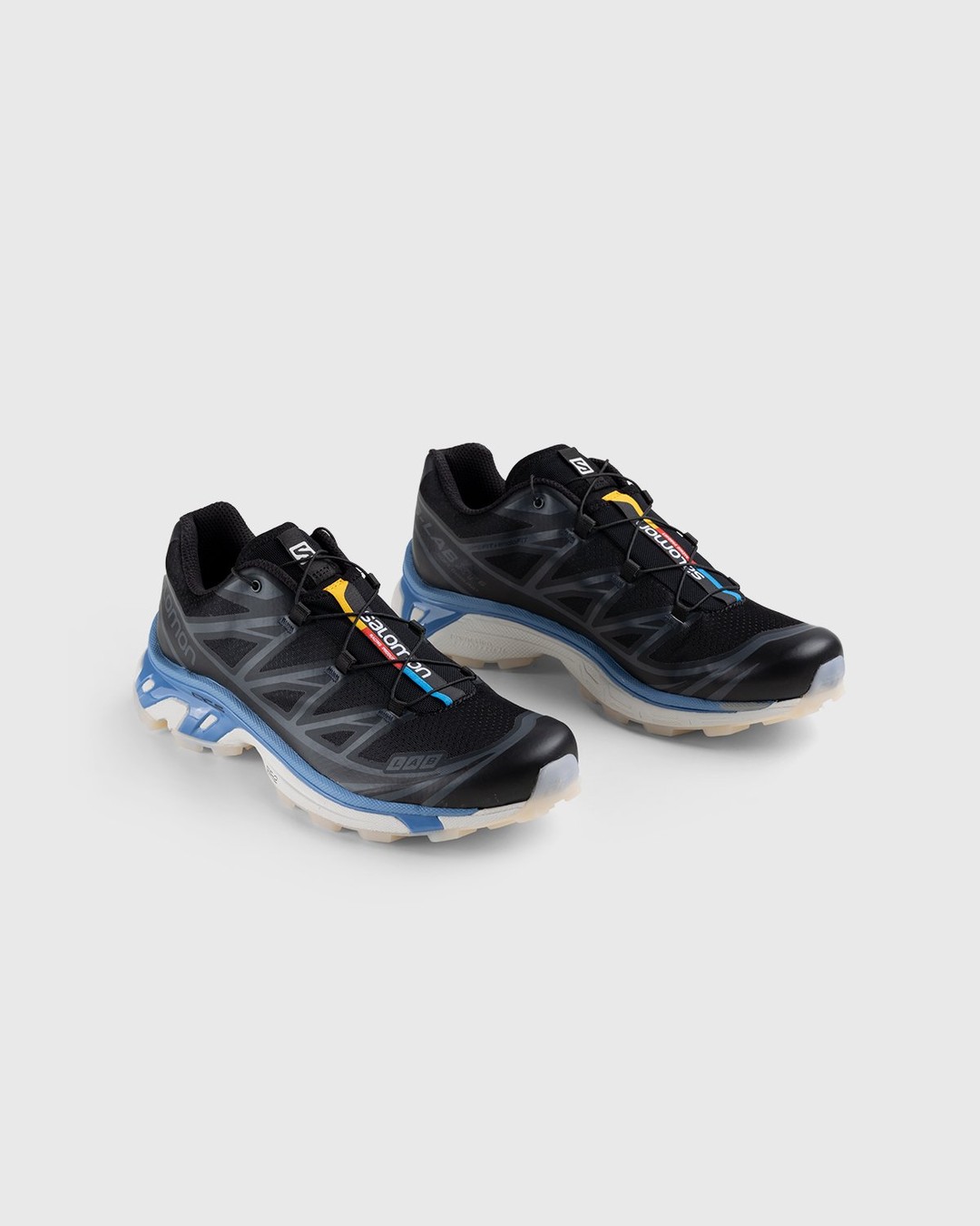 Salomon – XT-6 Clear Black/Riviera/Nimbus Cloud - Sneakers - Black - Image 3