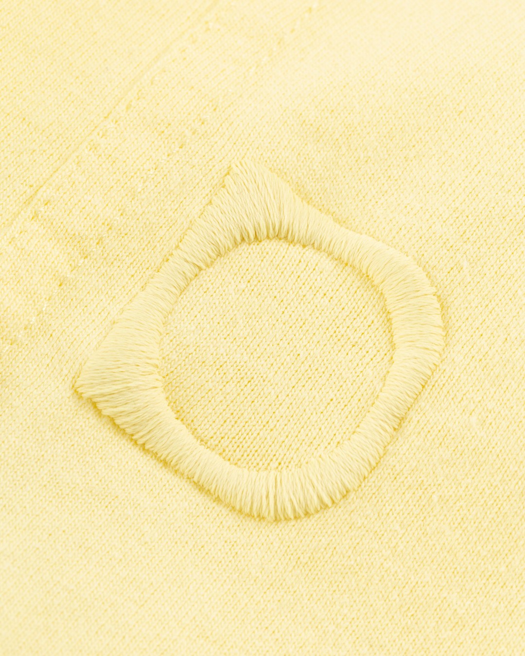 Diomene by Damir Doma – Cotton Crewneck T-Shirt Lemonade - Tops - Yellow - Image 6