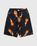 Stüssy x Dries van Noten – Flame Rose Short - Shorts - Black - Image 1