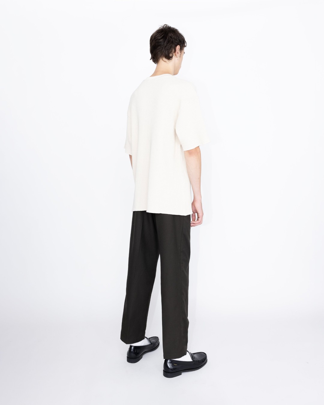Highsnobiety HS05 – Thermal Short Sleeve Natural - Tops - Beige - Image 5