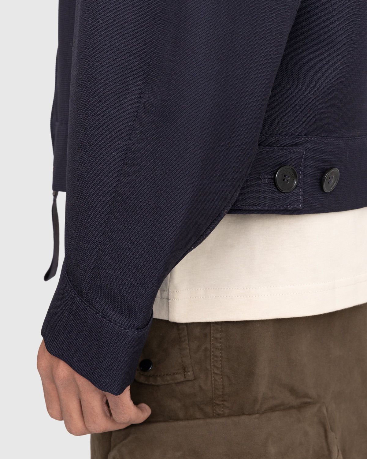JACQUEMUS – Le Blouson Linu Navy - Outerwear - Blue - Image 6