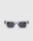 Hinge Acetate Square Sunglasses Crystal