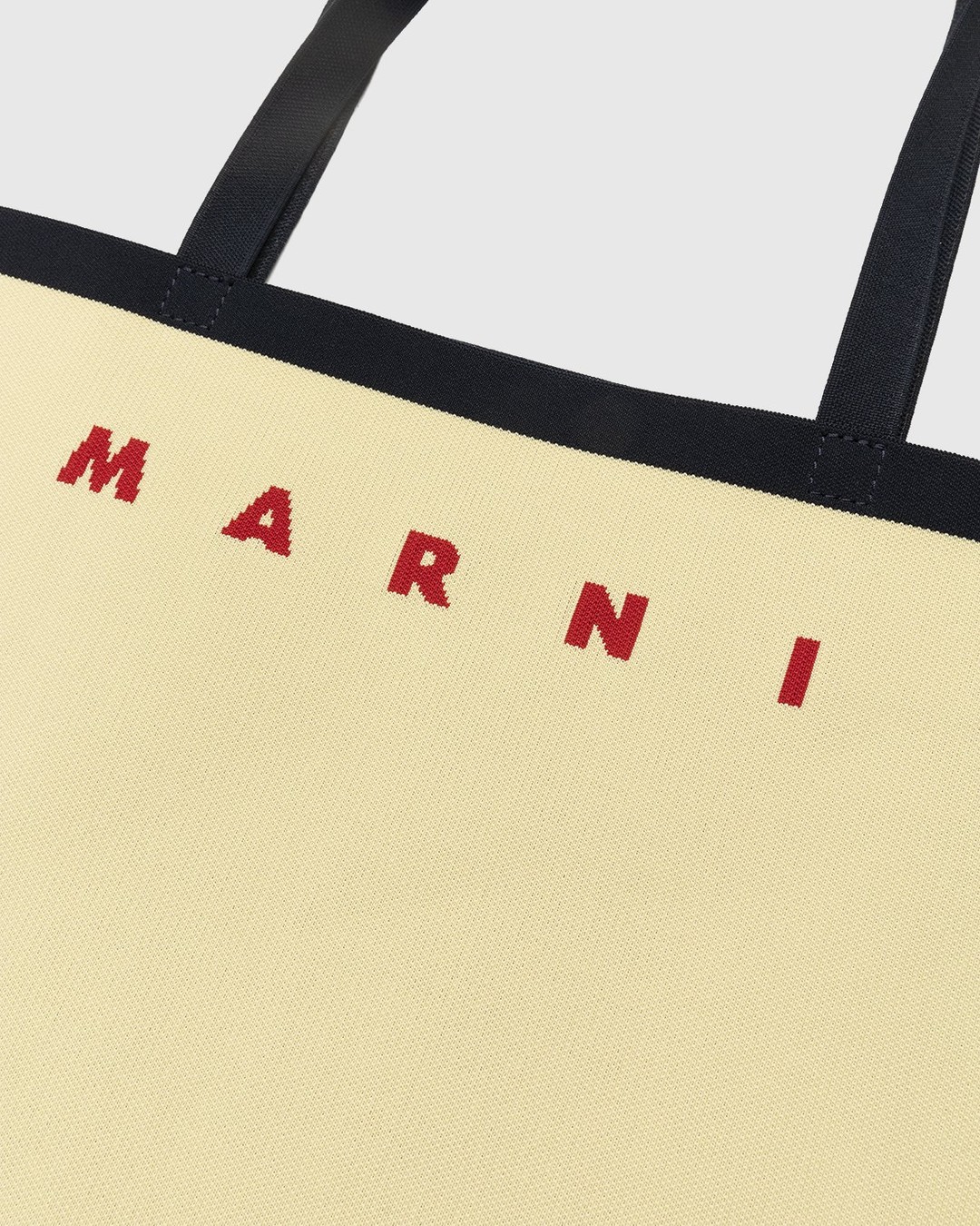 Marni – Flat Shopper Tote Beige - Bags - Beige - Image 2