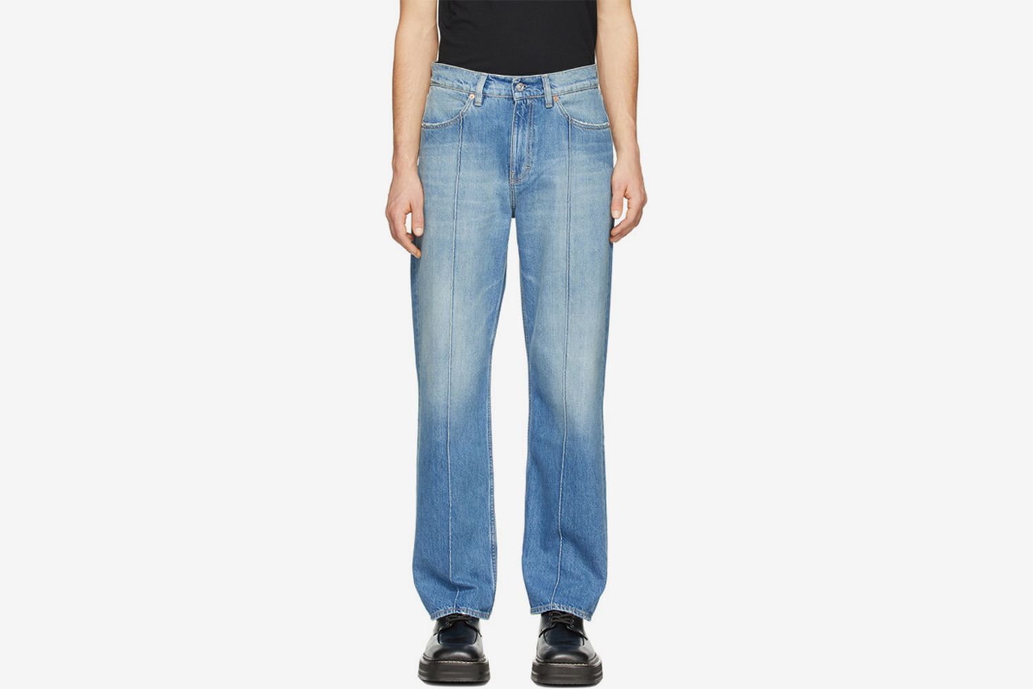 Blue Formal Cut Jeans