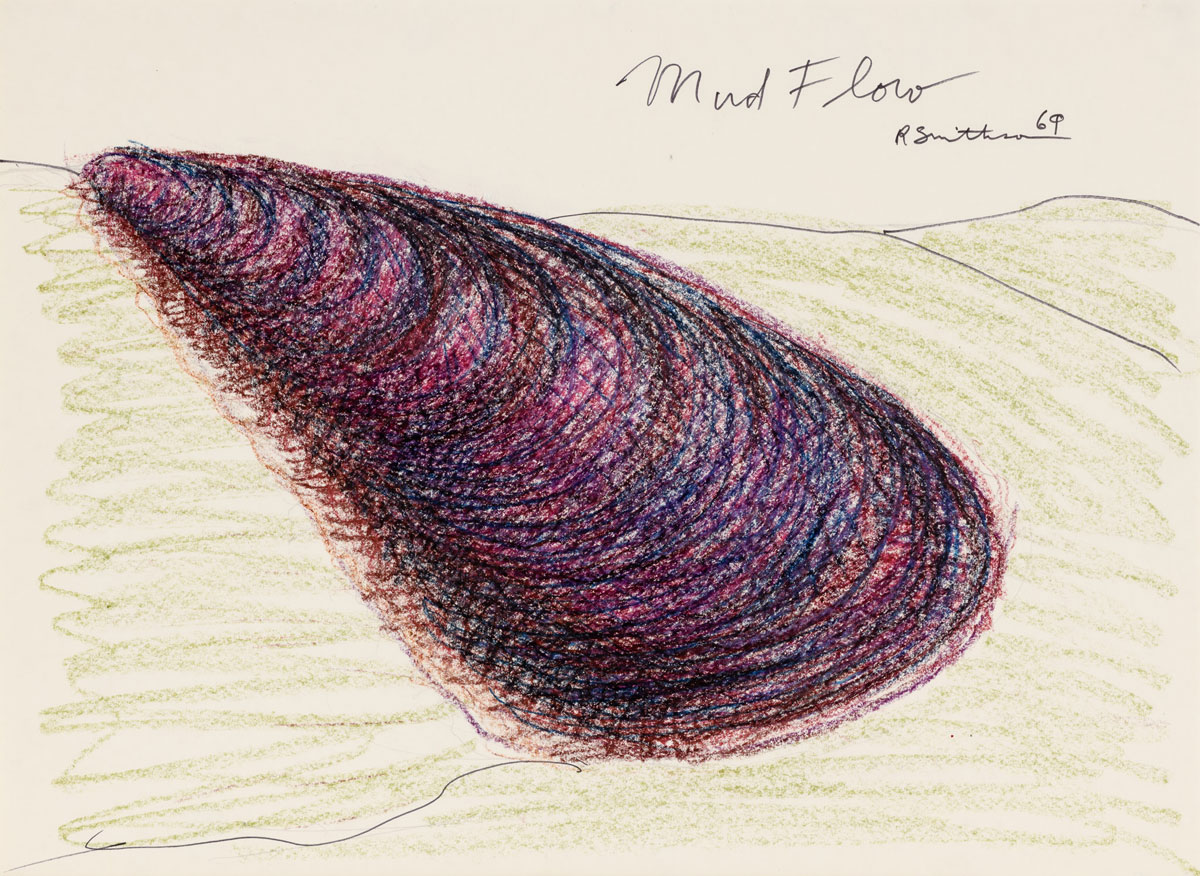 Robert Smithson, Mud Flow, 1969