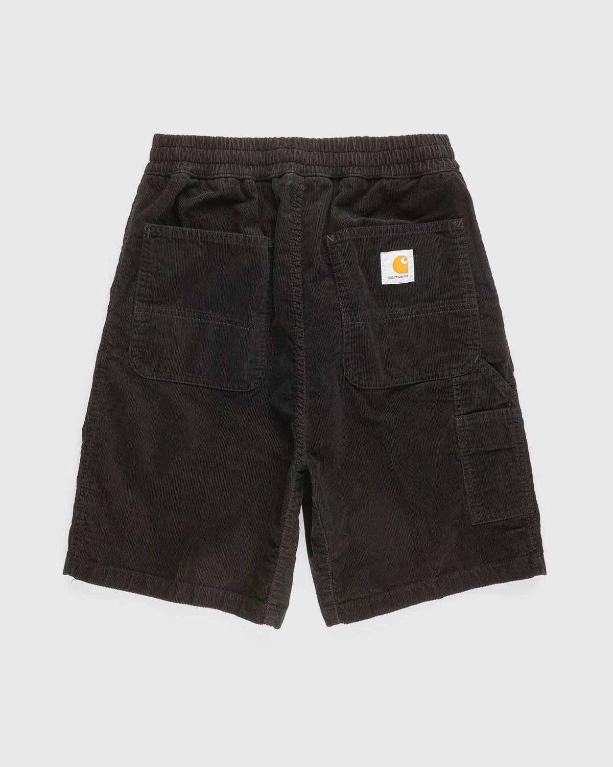 Carhartt WIP – Flint Short Black Rinsed - Shorts - Black - Image 2