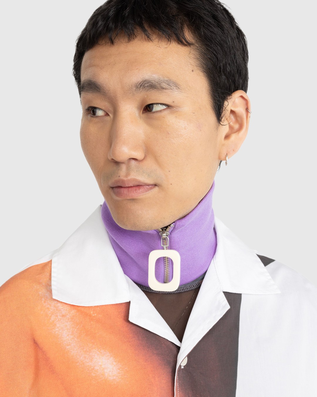 J.W. Anderson – JWA Neckband Purple - Scarves - Purple - Image 6