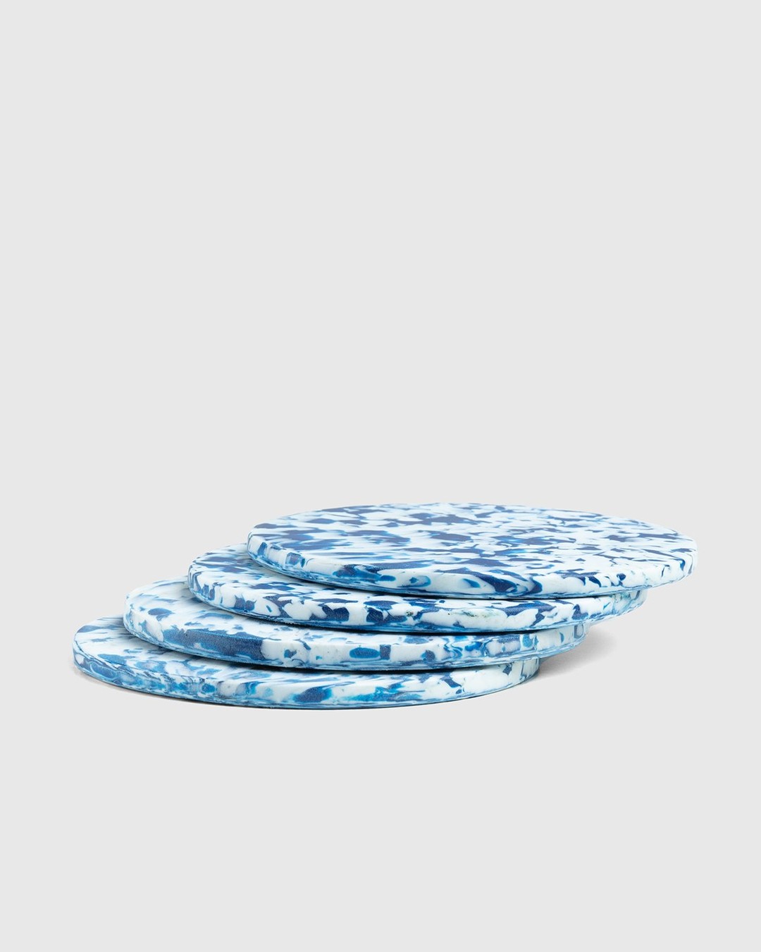 Space Available Studio – Coaster 4-Set - Lifestyle - Blue - Image 1