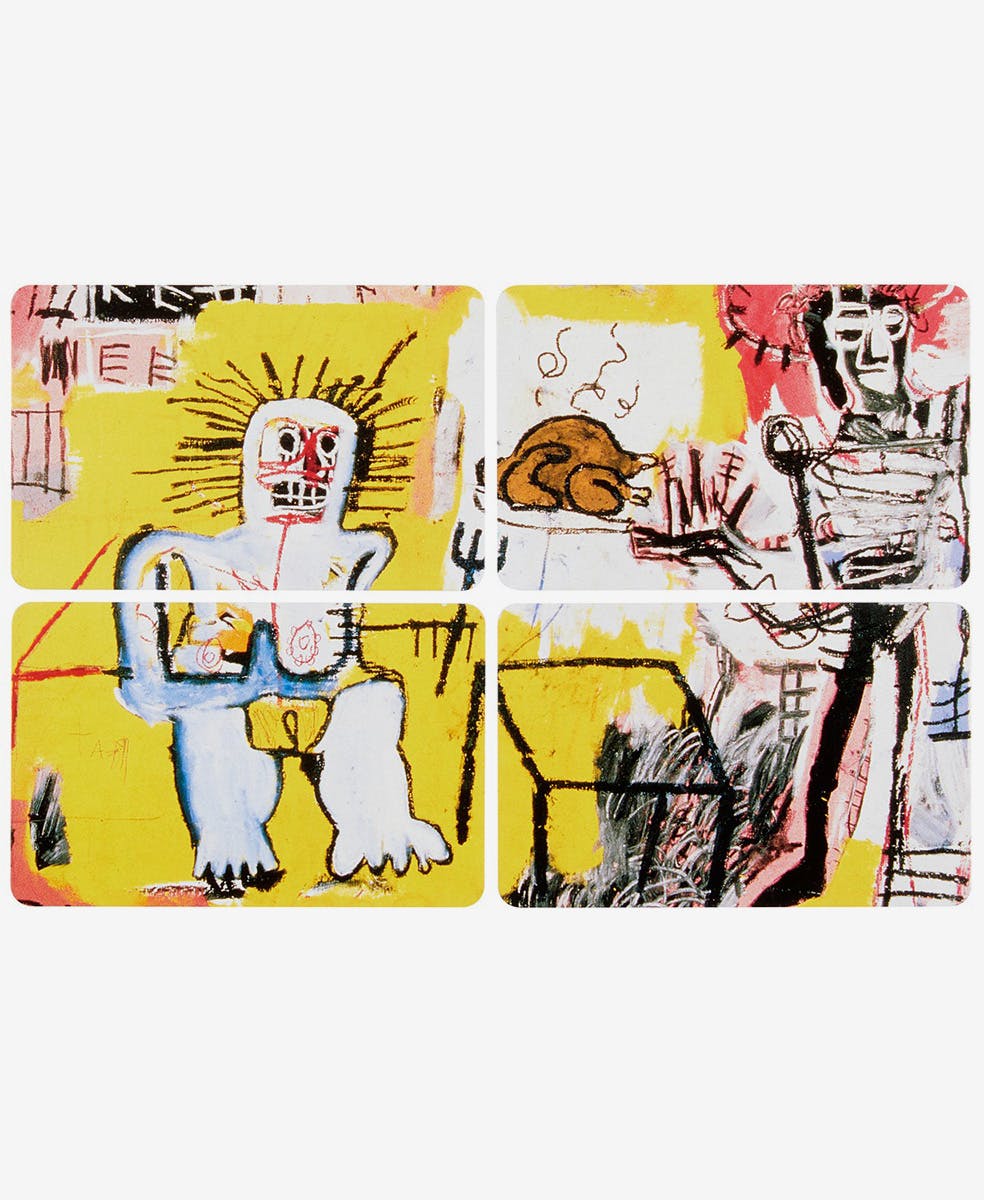 jean michel basquiat uno cards mattel