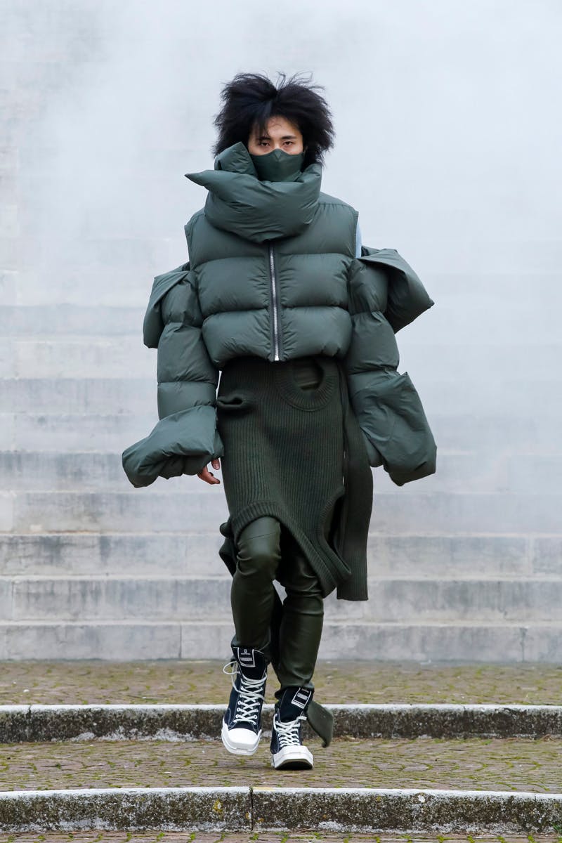 Rick Owens show, Runway, Fall Winter 2021, Paris Fashion Week