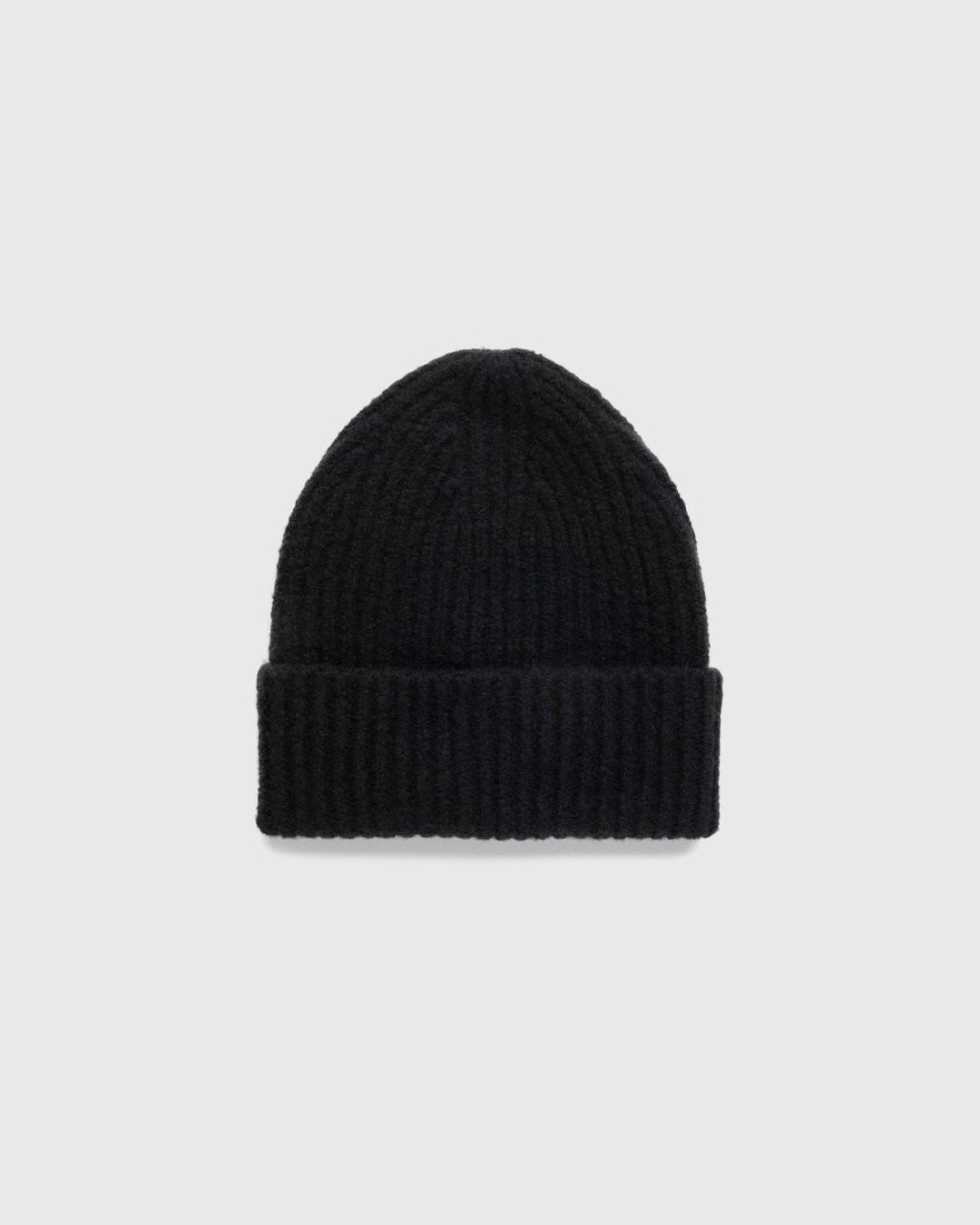 Acne Studios – Ribbed Wool Beanie Black - Hats - Black - Image 2