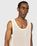 Highsnobiety – Cotton Mesh Knit Tank Top Eggshell - Tops - Beige - Image 5