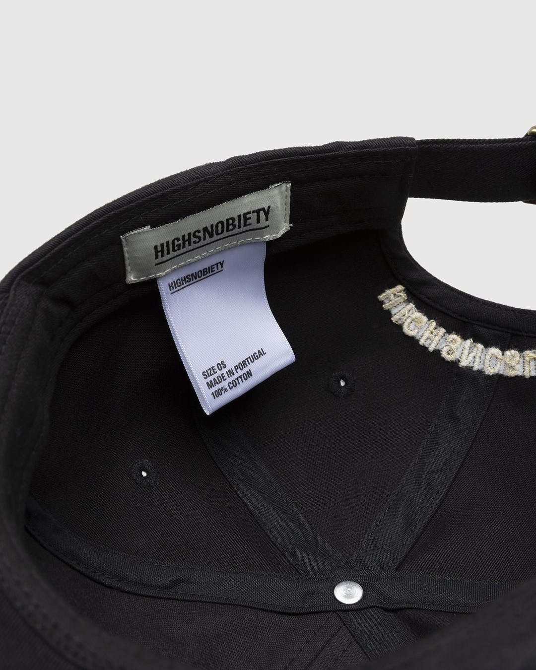 Highsnobiety – HIGHArt Cap Black - Hats - Black - Image 6