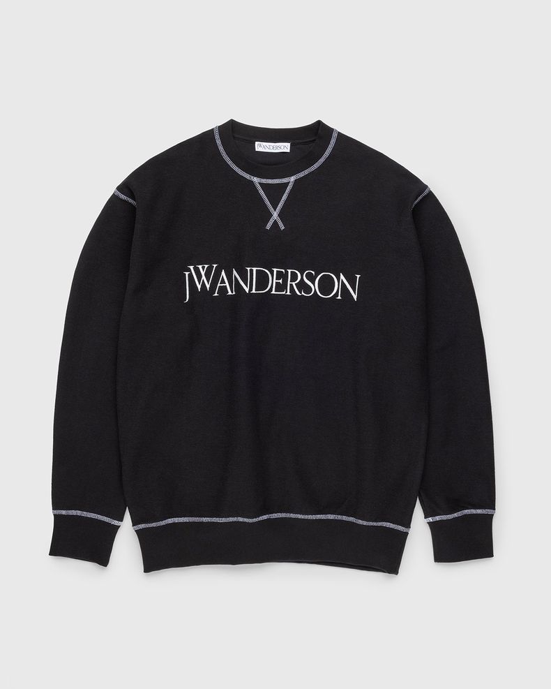 J.W. Anderson – Oversized Strawberry Hoodie Black/Red 