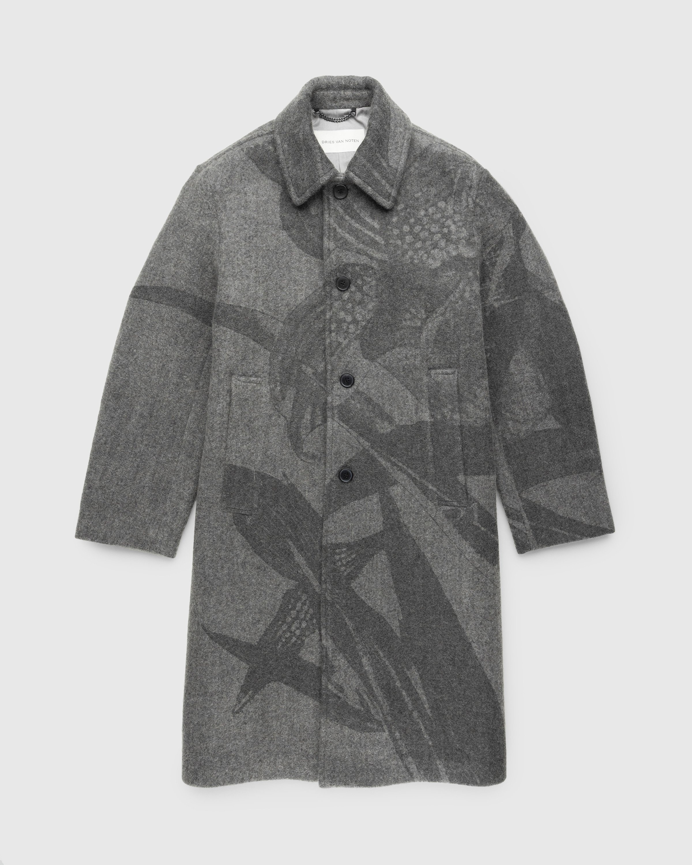 Dries van Noten – Rankle Coat Grey - Outerwear - Grey - Image 1