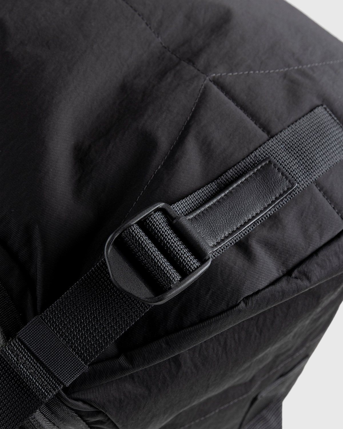 Stone Island – 91274 Nylon Twill Rucksack Black - Bags - Black - Image 9