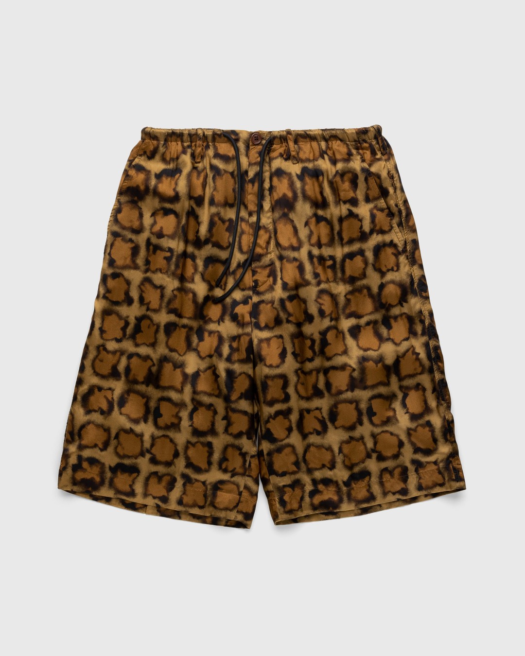 Dries van Noten – Plyd Shorts Camel - Shorts - Yellow - Image 1