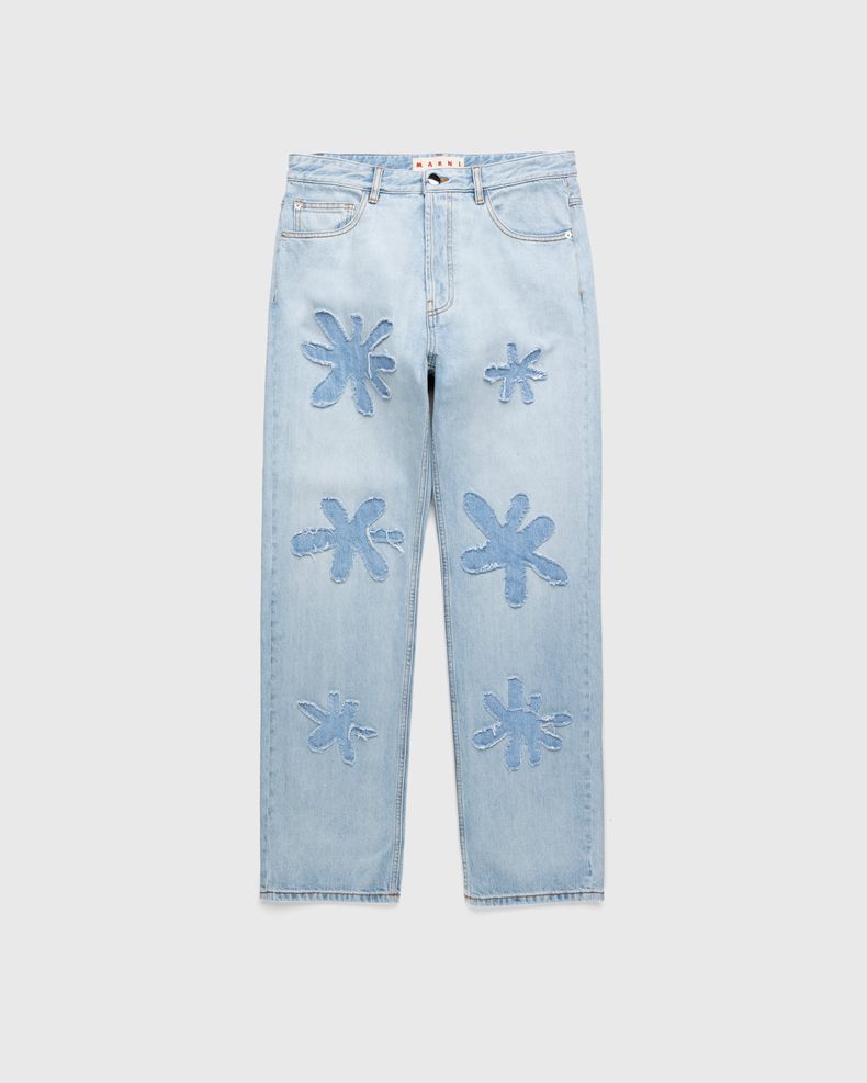 Marni – Daisy Denim Pants Light Blue