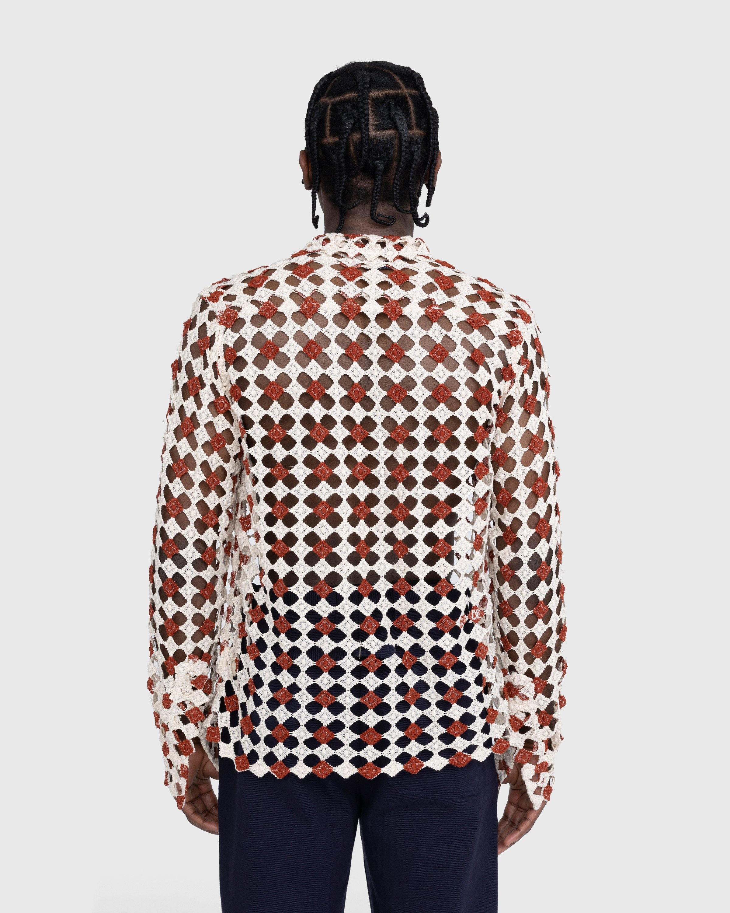 Damier Spread Long-Sleeved Shirt - Ready-to-Wear