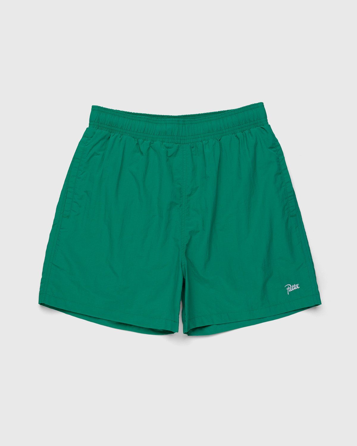 Patta – Basic Nylon Swim Shorts Parakeet - Swim Shorts - Green - Image 1