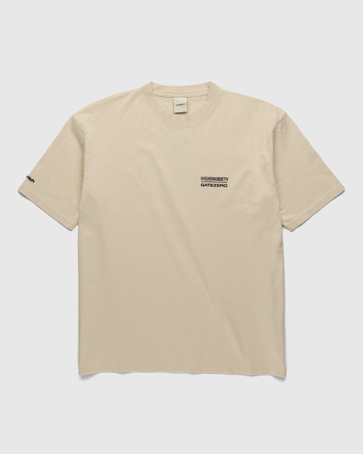 Highsnobiety – GATEZERO City Series 1 T-Shirt Eggshell - T-shirts - White - Image 2