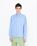 Highsnobiety HS05 – Garment-Dyed Peach Long-Sleeve Shirt Blue - Shirts - Blue - Image 5