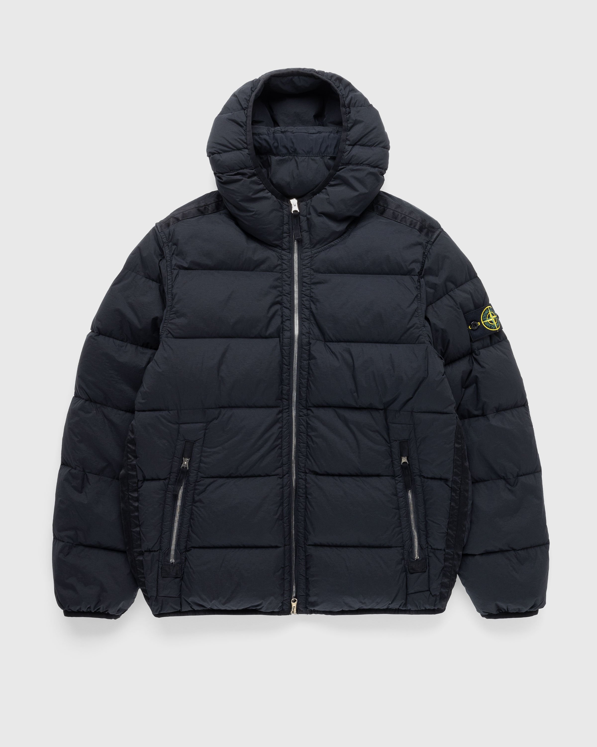 Down Jacket Stone Island Winter Jacket Sale Stone Island Black