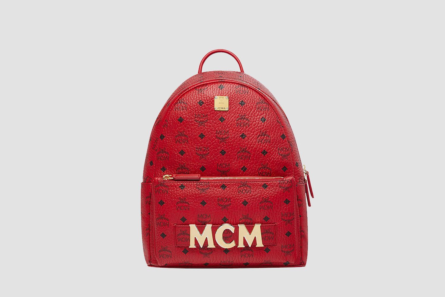 MCM x RED Trilogie Stark Backpack in Visetos
