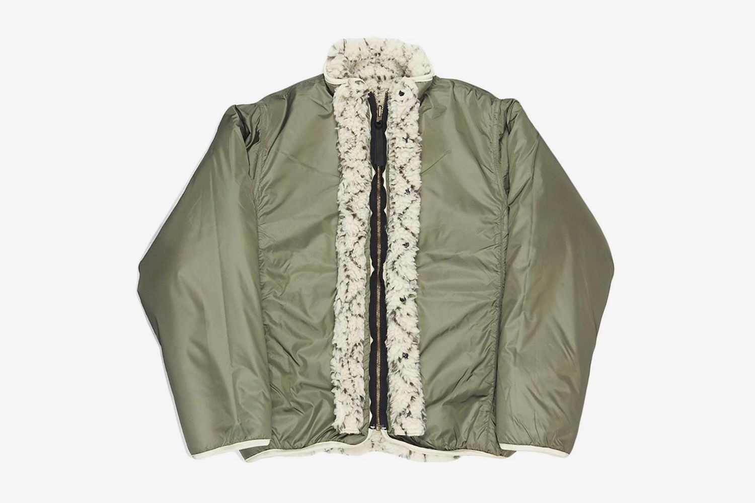 Do-Gi Sashiko Boa Fleece Reversible Jacket