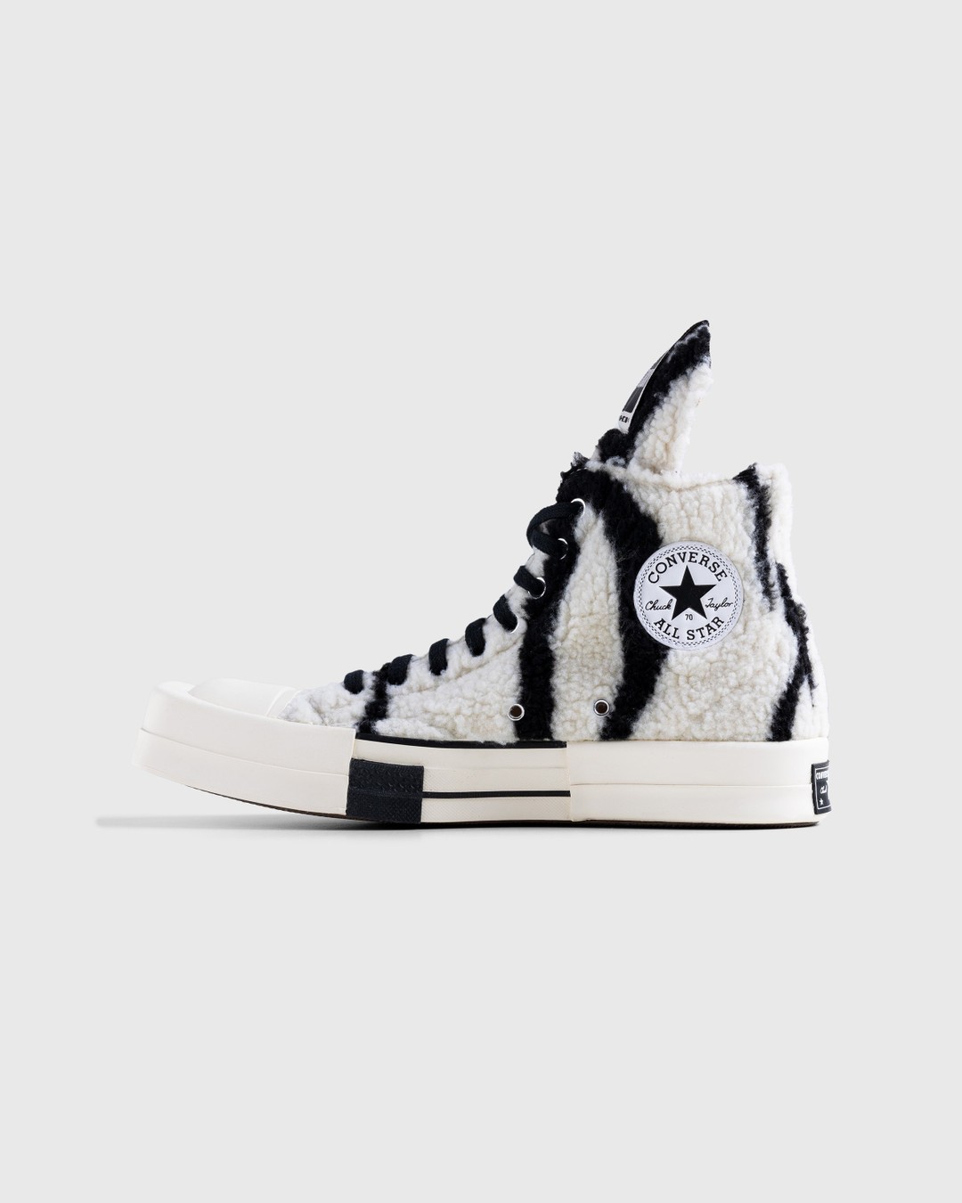 Converse x DRKSHDW – TURBODRK Chuck 70 White/Black/Egret - High Top Sneakers - White - Image 2