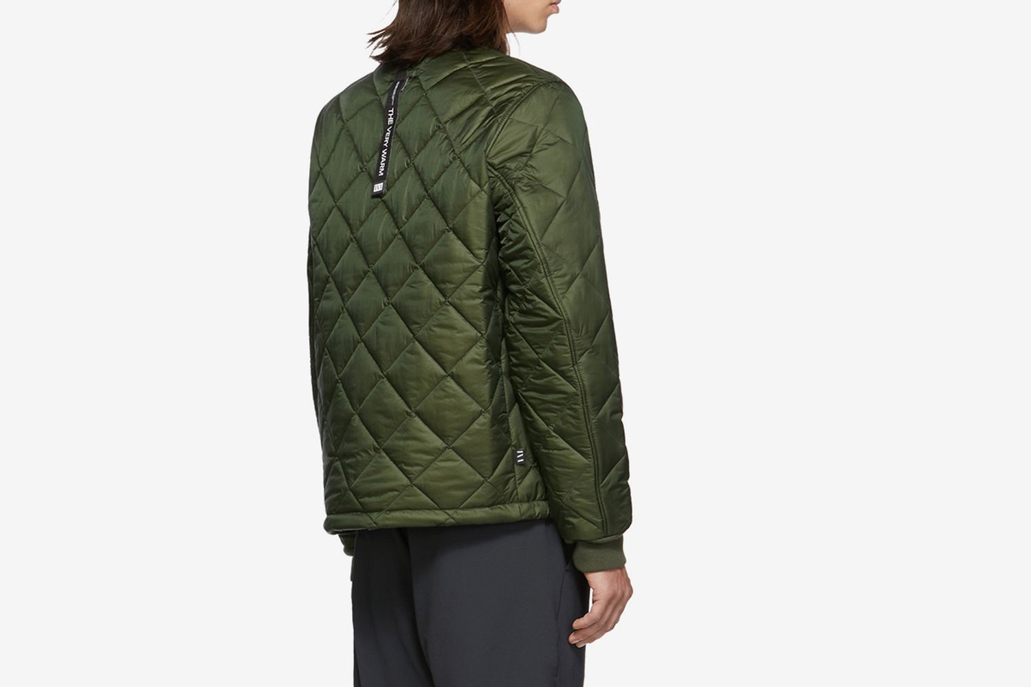 Light Quilted Bomber Jacket