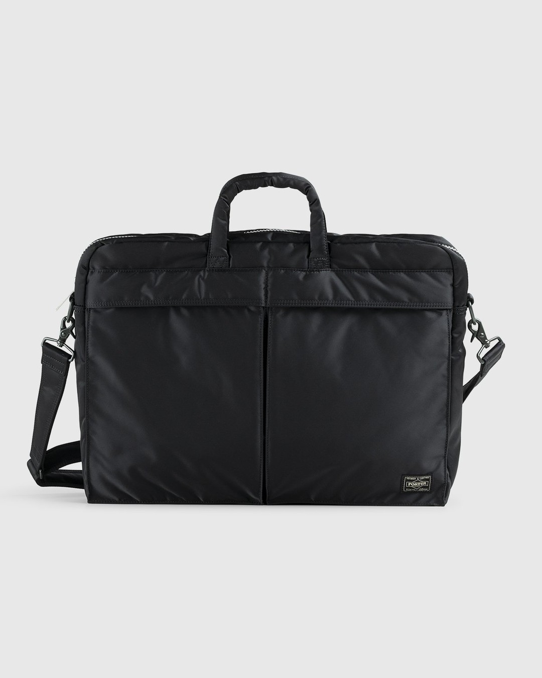 Porter-Yoshida & Co. – Tanker 2-Way Briefcase Black - Bags - Black - Image 1