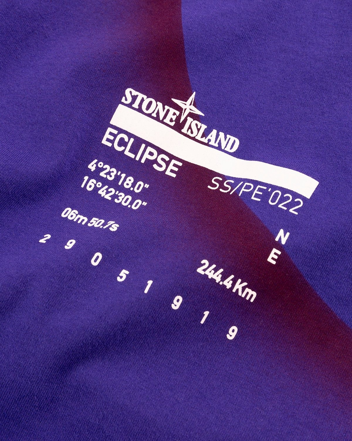 Stone Island – 2NS95 Garment-Dyed Solar Eclipse One T-Shirt Bright Blue - T-Shirts - Blue - Image 5