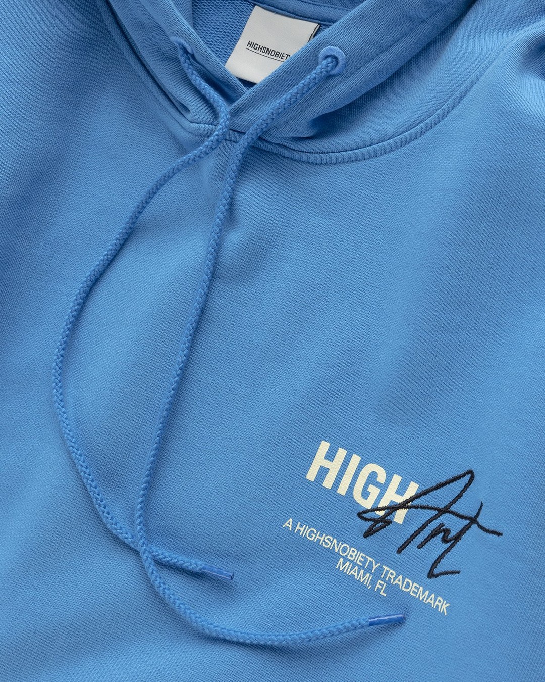 Highsnobiety – HIGHArt Hoodie Blue - Sweats - Blue - Image 4