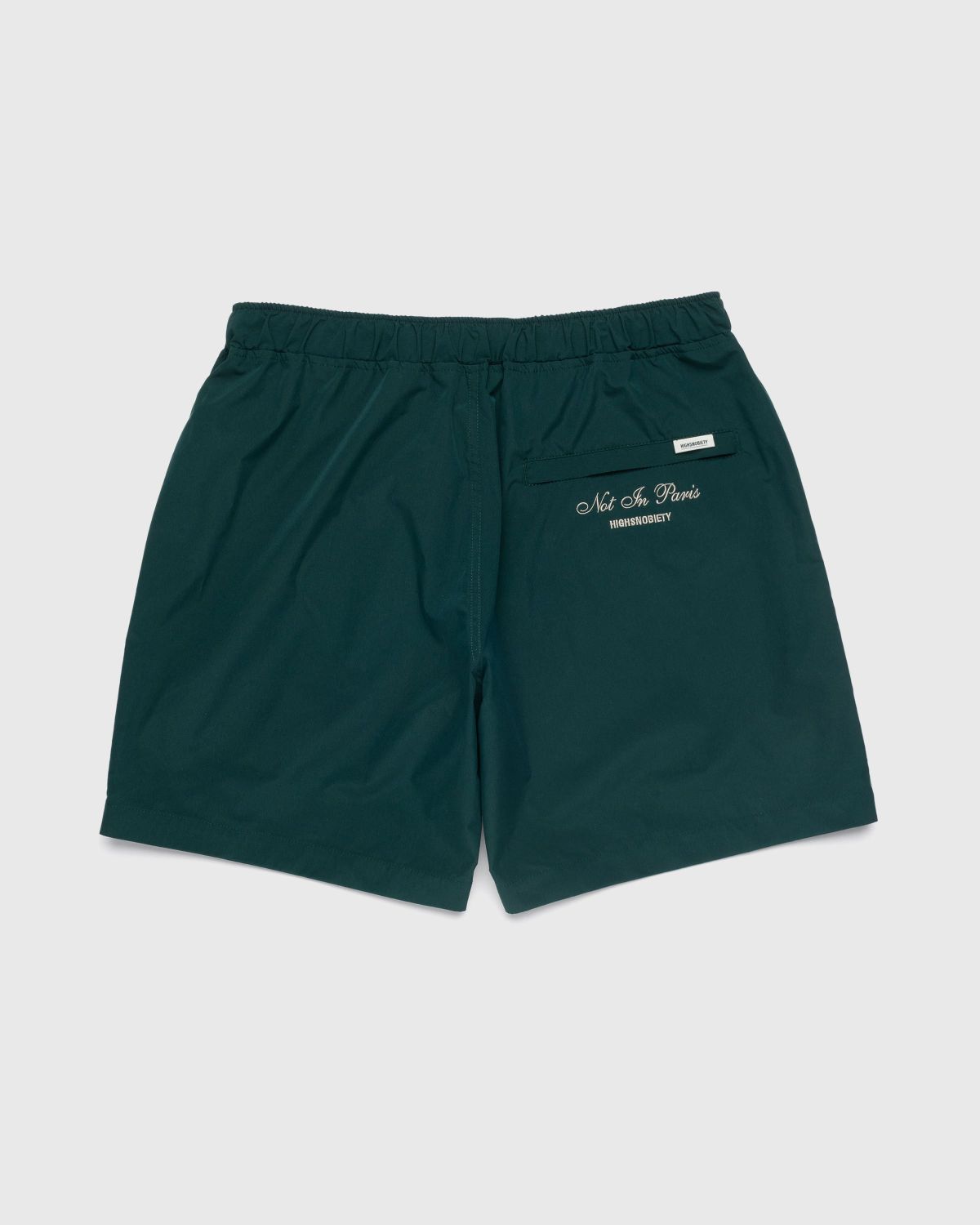 Highsnobiety – Not in Paris 5 Nylon Shorts - Shorts - Green - Image 2