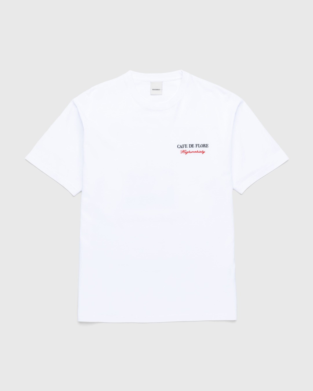 Café de Flore x Highsnobiety – Short Sleeve T-Shirt White - Tops - White - Image 2