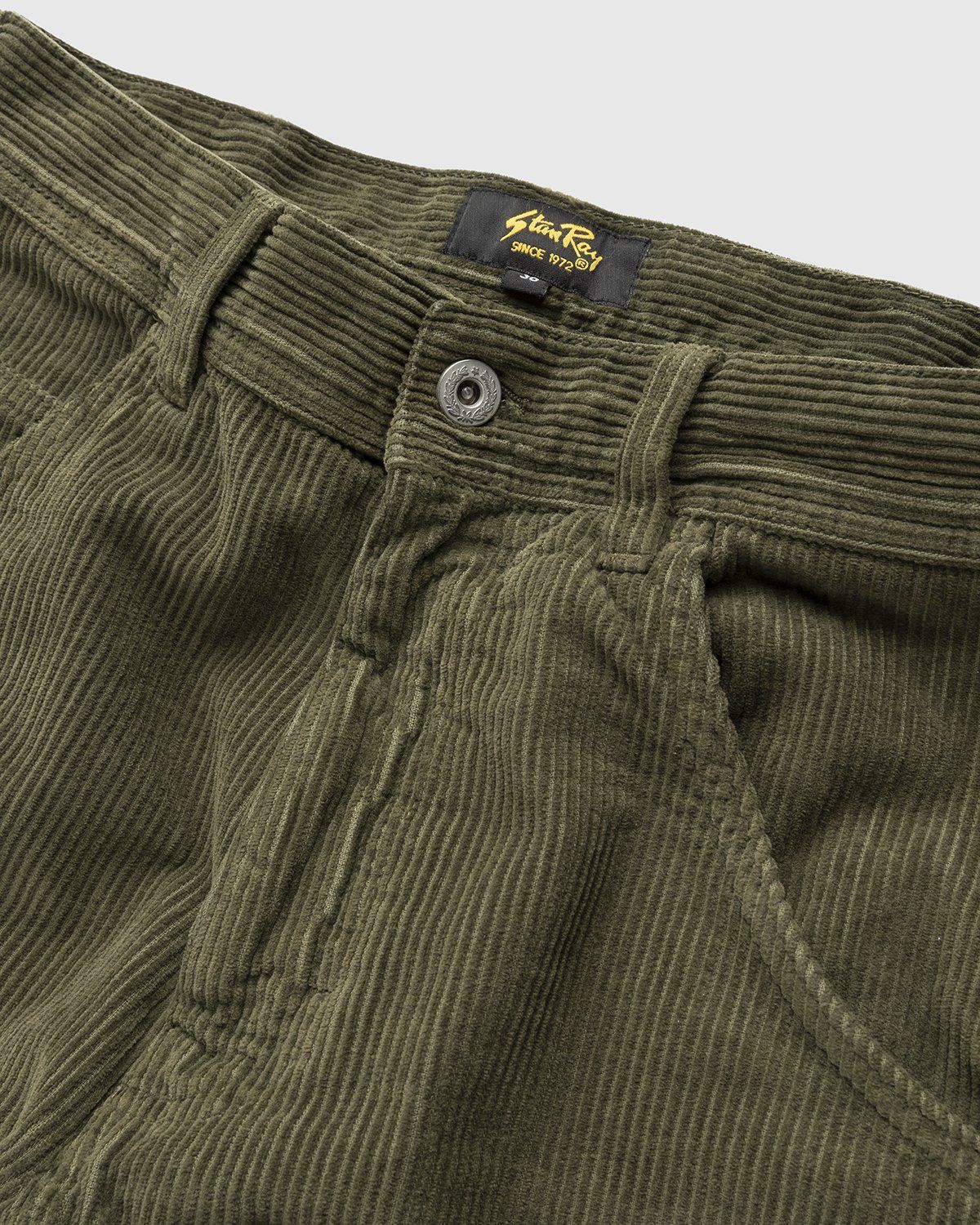 Stan Ray – 80s Painter Pant Olive Cord - Pants - Green - Image 4
