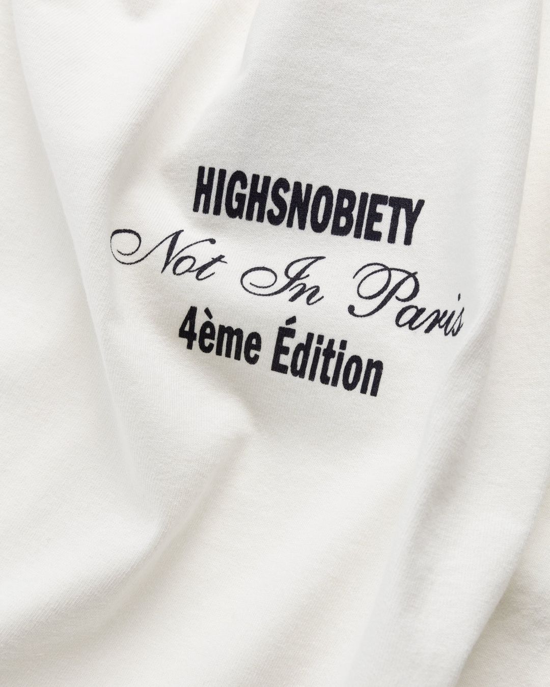 Highsnobiety – Not In Paris 4 Baguette Longsleeve White | Highsnobiety Shop